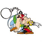 Soft key ring Asterix Obelix laughing
