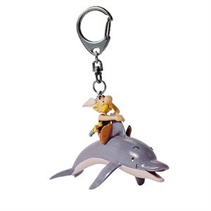 Key chain Asterix on a dolphin