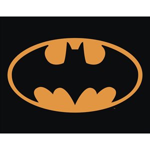 Enseigne metal Batman logo