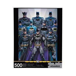 DC Batman Batsuits 500pc Puzzle
