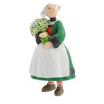 Figurine Becassine et le bouquet