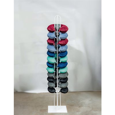 Metal neck pillow display