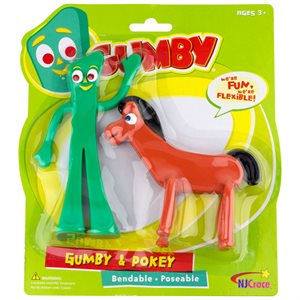 Gumby and Pokey 6 Bendable Pair