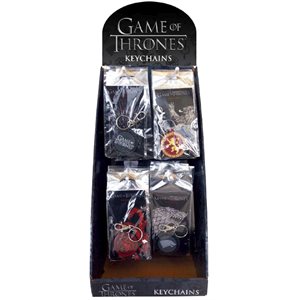 48 Game of Thrones assor. keychains