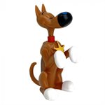 Lucky Luke Rantanplan sitting figurine