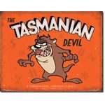 Enseigne metal Tasmanian devil