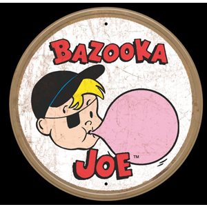Bazooka Joe metal sign