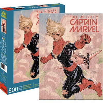 Marvel Captain Marvel Cover 500pc Puzzle