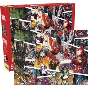 Marvel Panels Cover 500pc Puzzle
