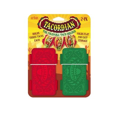 Foldable taco holder Tacordian
