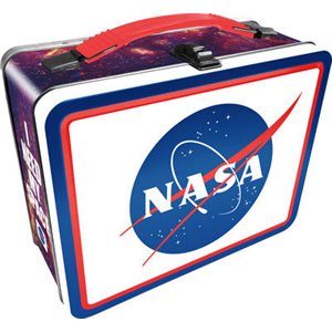 Boite a lunch Metal NASA Logo