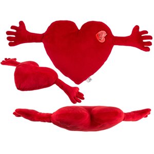Heart plush with arms / 4