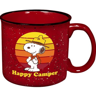 Snoopy Happy camper red 20oz mug