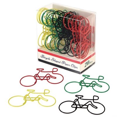 le bicycle paper clips