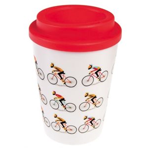 Mug voyage plastique bicyclette