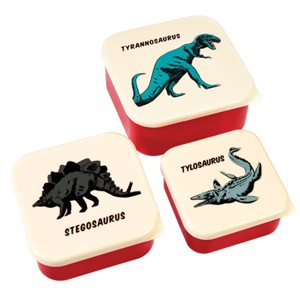 prehistoric land snack boxes (set of 3)