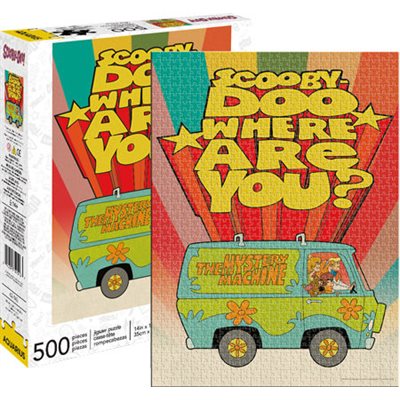 SCOOBY DOO WHERE ARE YOU 500pc Puzzle