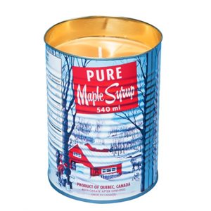 16oz Maple tin can candle w cotton wick