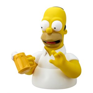 Banque buste Homer Simpson biere