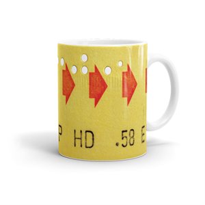 Metro ticket mug