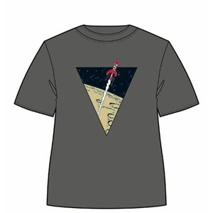L rocket grey T-shirt