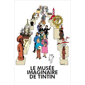 Affiche Le musee Imaginaire Tintin