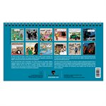 Calendrier bureau Tintin 2024 12.5*21cm