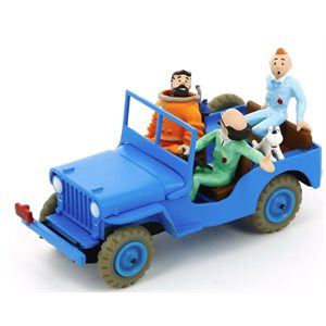 Vehicule: Jeep Bleue