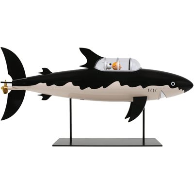 Resine 77cm Sous-marin Requin