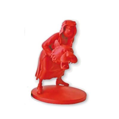 Red PVC Abdallah figurine