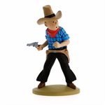 Figurine Tintin Cowboy