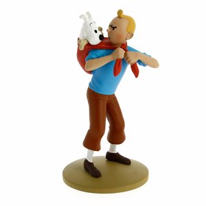 Figurine Tintin Ramene Milou
