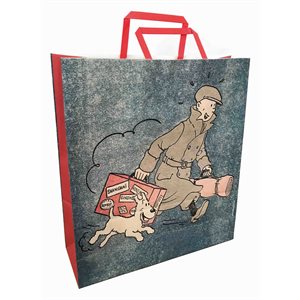 Tintin travel paper bag 32x36x11cm
