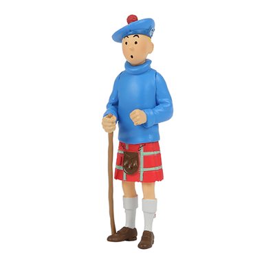 Figurine Tintin kilt 8 cm