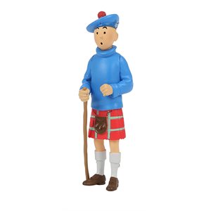 Figurine Tintin kilt 8 cm