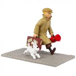 Statuette Tintin Ils arrivent 20cm