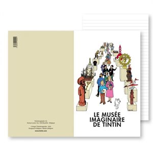 Cahier notes 125x200mm Musee Imaginaire