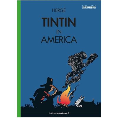 Livre Tintin en Amerique AN - couv 3