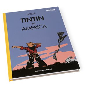 Livre Tintin en Amerique AN - couv 2