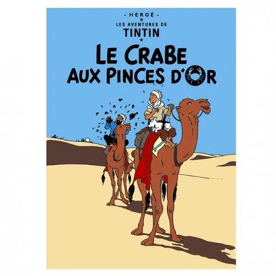 Album -Le crabe aux pinces d'or