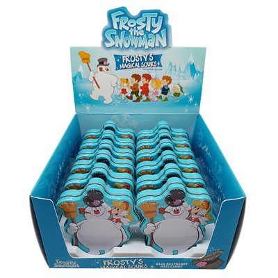 Frosty the Snowman sour candies / 12